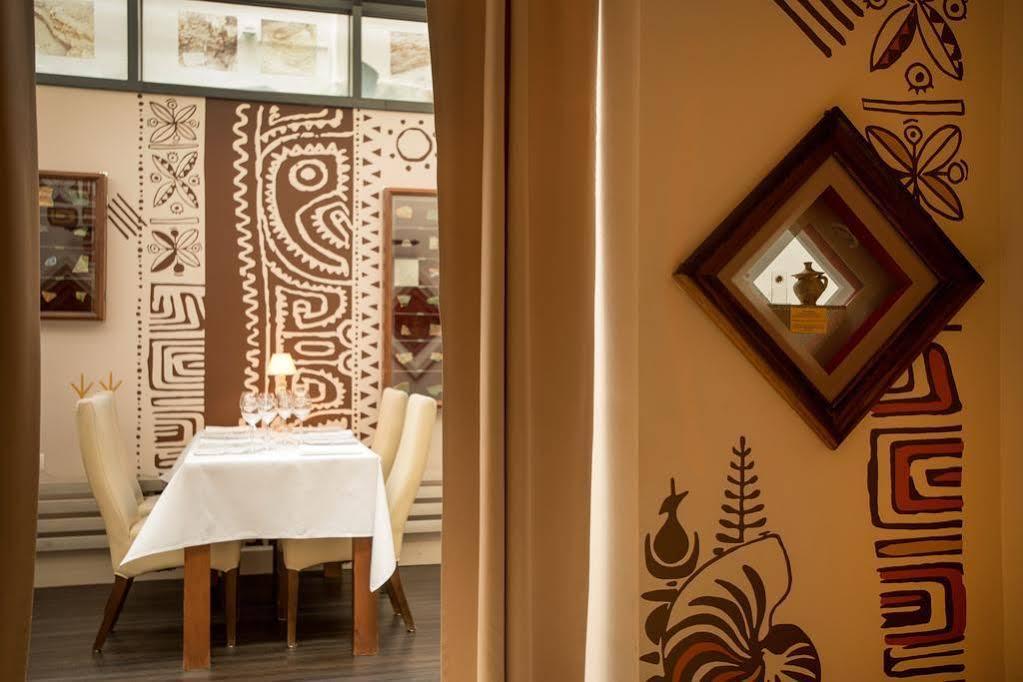 โรงแรมโกรเดก คราคูฟ ภายนอก รูปภาพ Interior of the restaurant